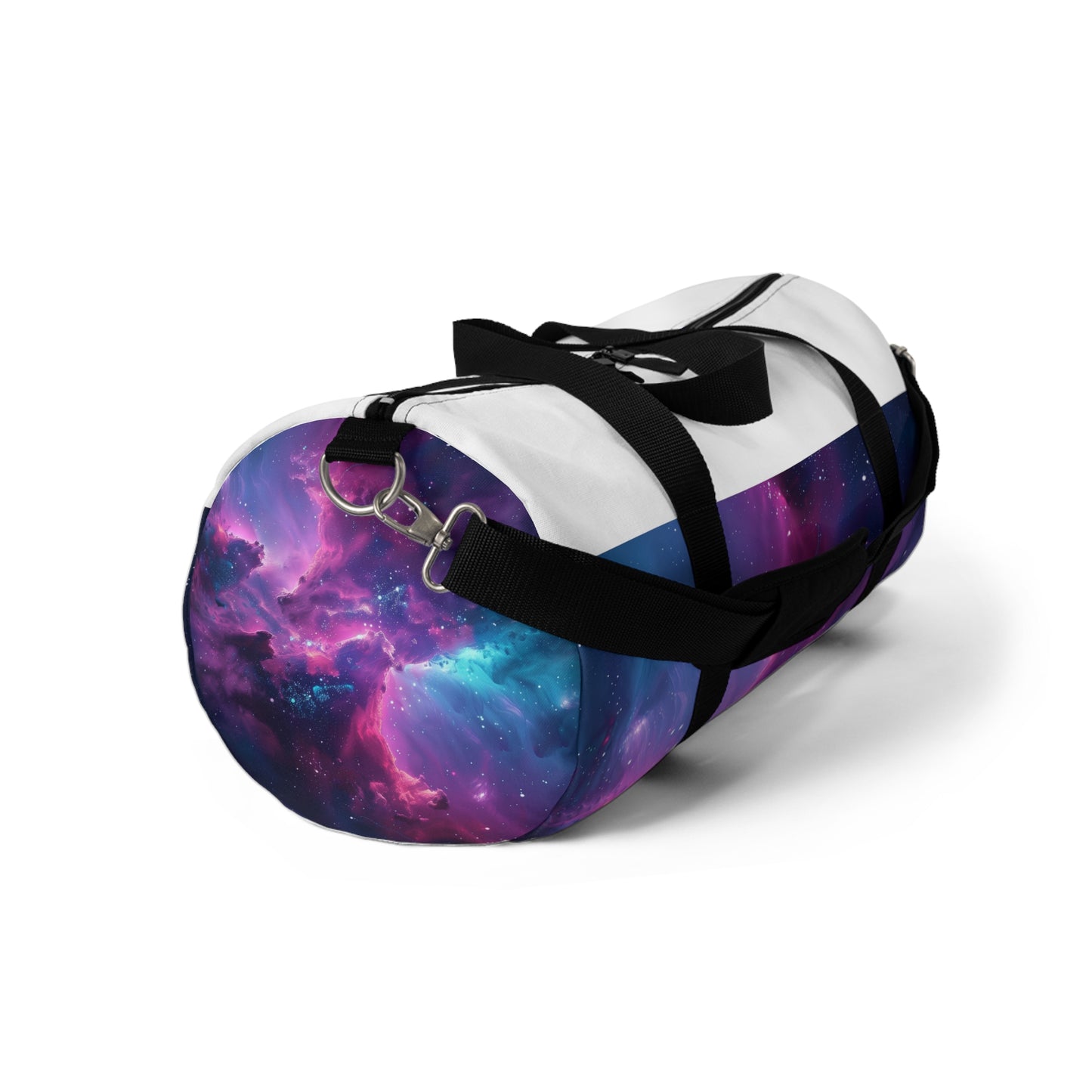 Neon Galaxy Duffel Bag