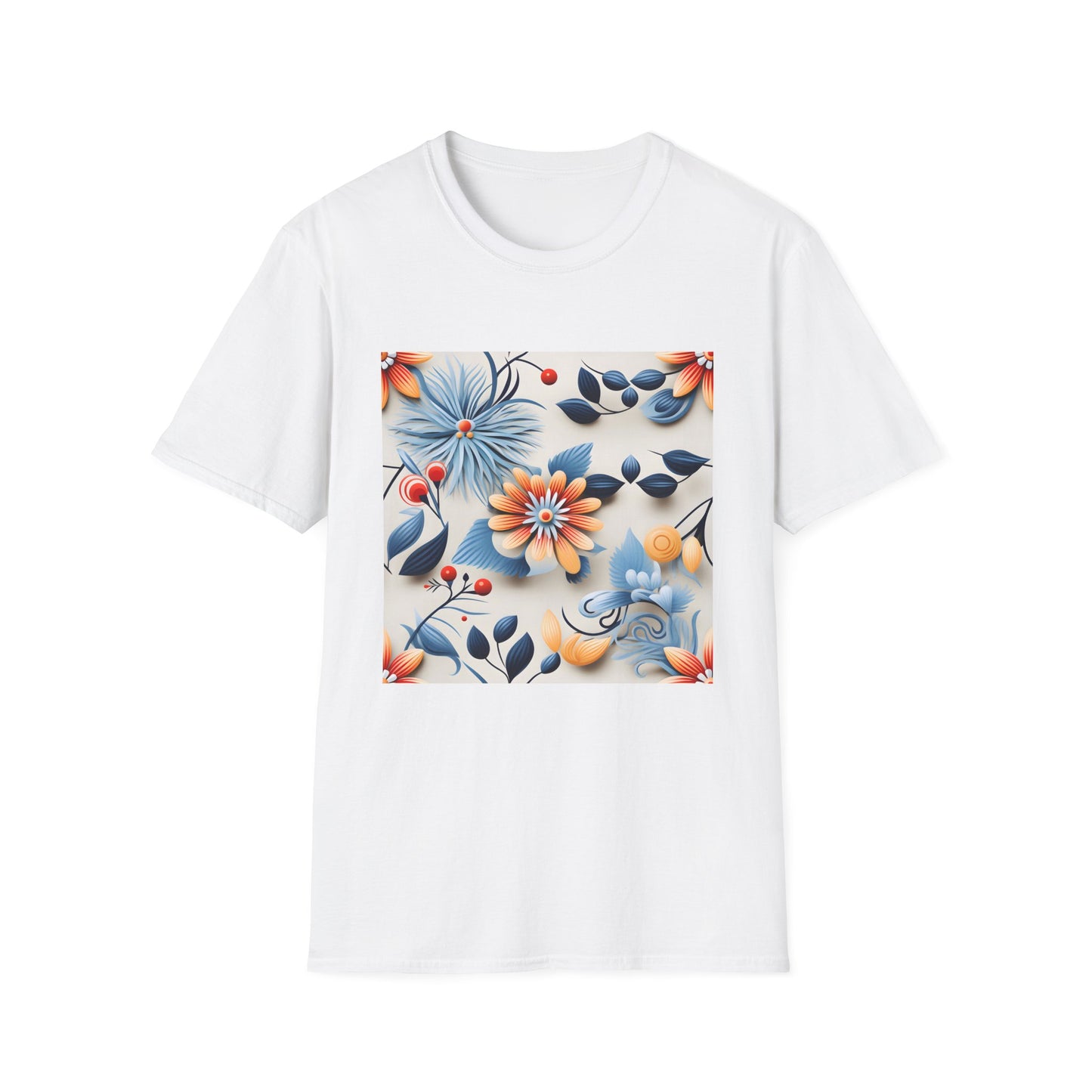 Flower TShirt : Symphony of Colors in Nature's Canvas