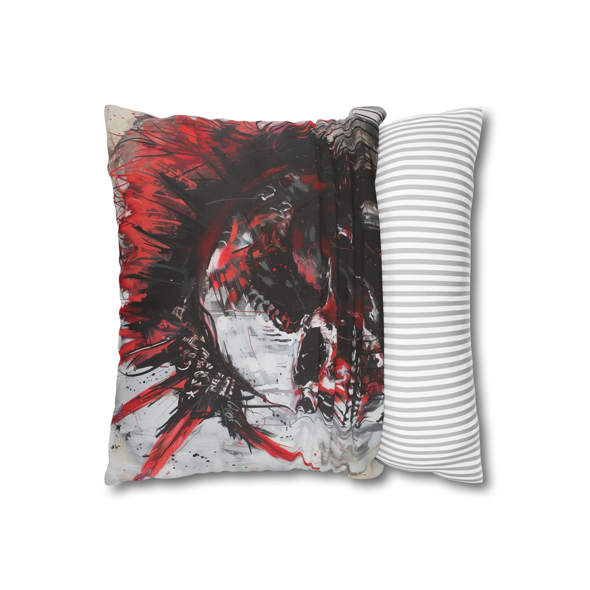 "Skull & Crossbones Pillowcase - High-Quality, Stylish Design for a Rebel Spirit - Perfect Gift for All Seasons"