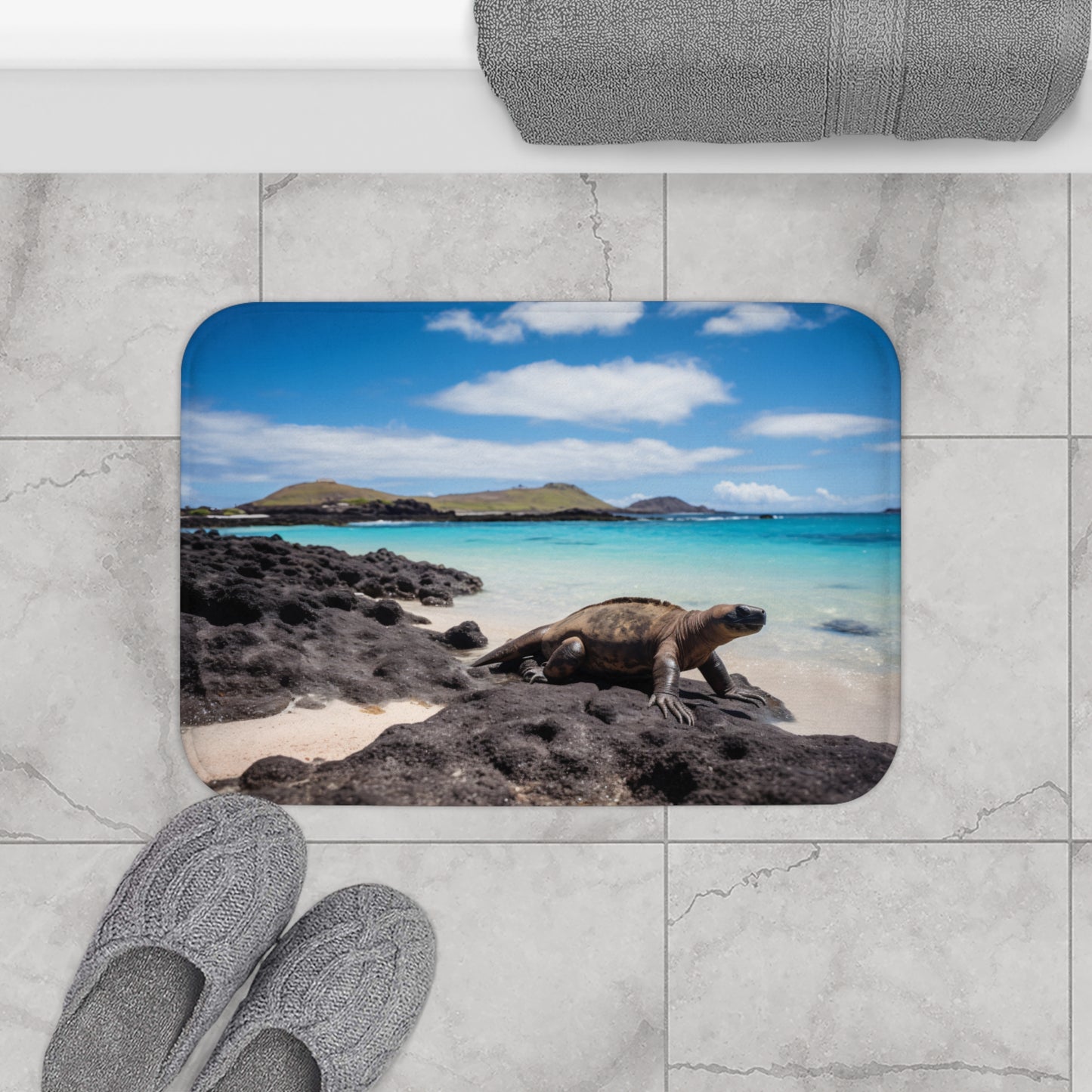 Enchanted Isles Bath Mat | Bath Mats | Bath, Bathroom, Home & Living, Indoor, Sublimation | Prints with Passion