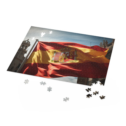 Spain Flag Jigsaw Puzzle