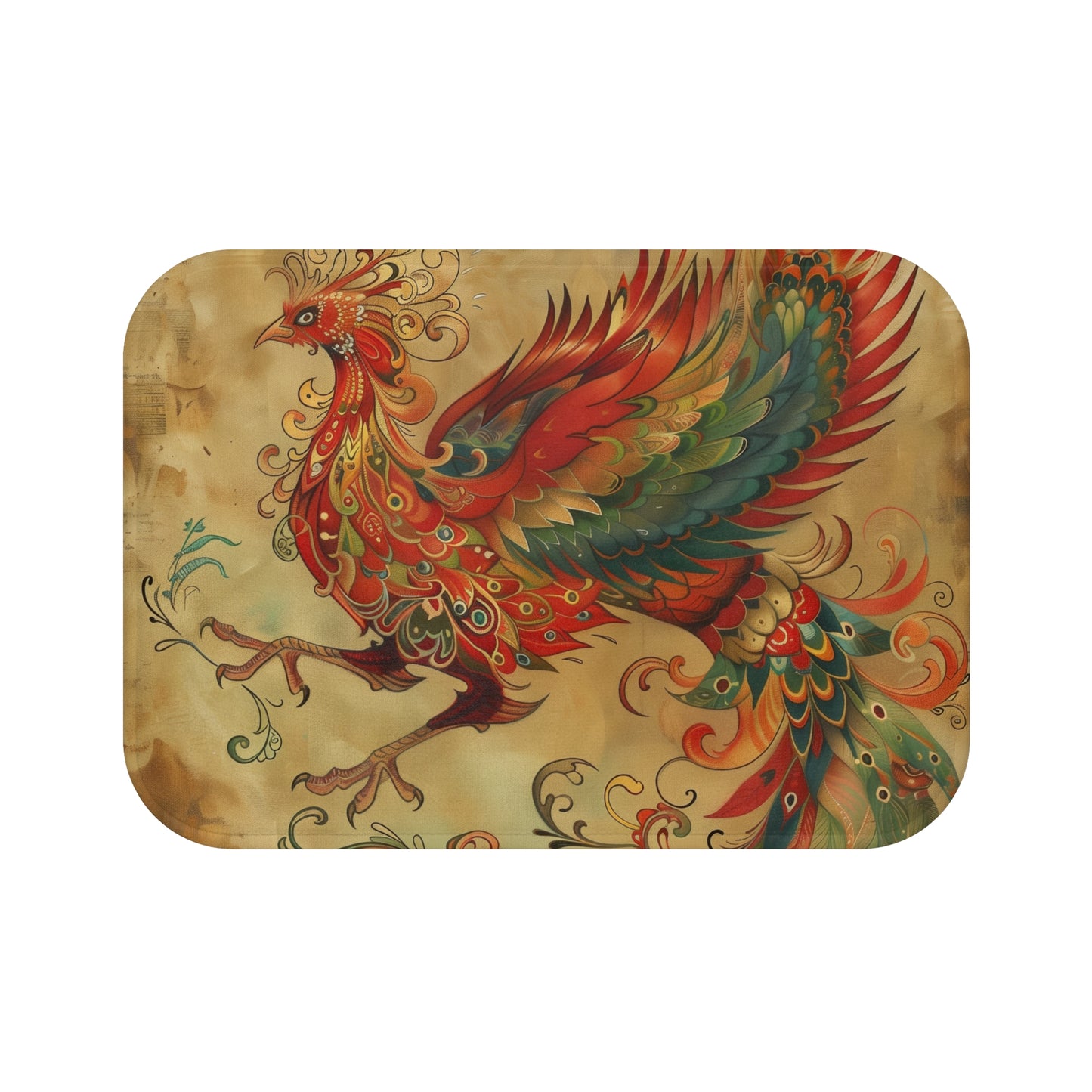 Eternal Flame Bath Mat