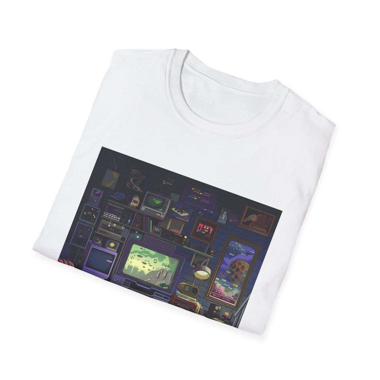 Pixel Power: Retro Gaming Nostalgia T-Shirt