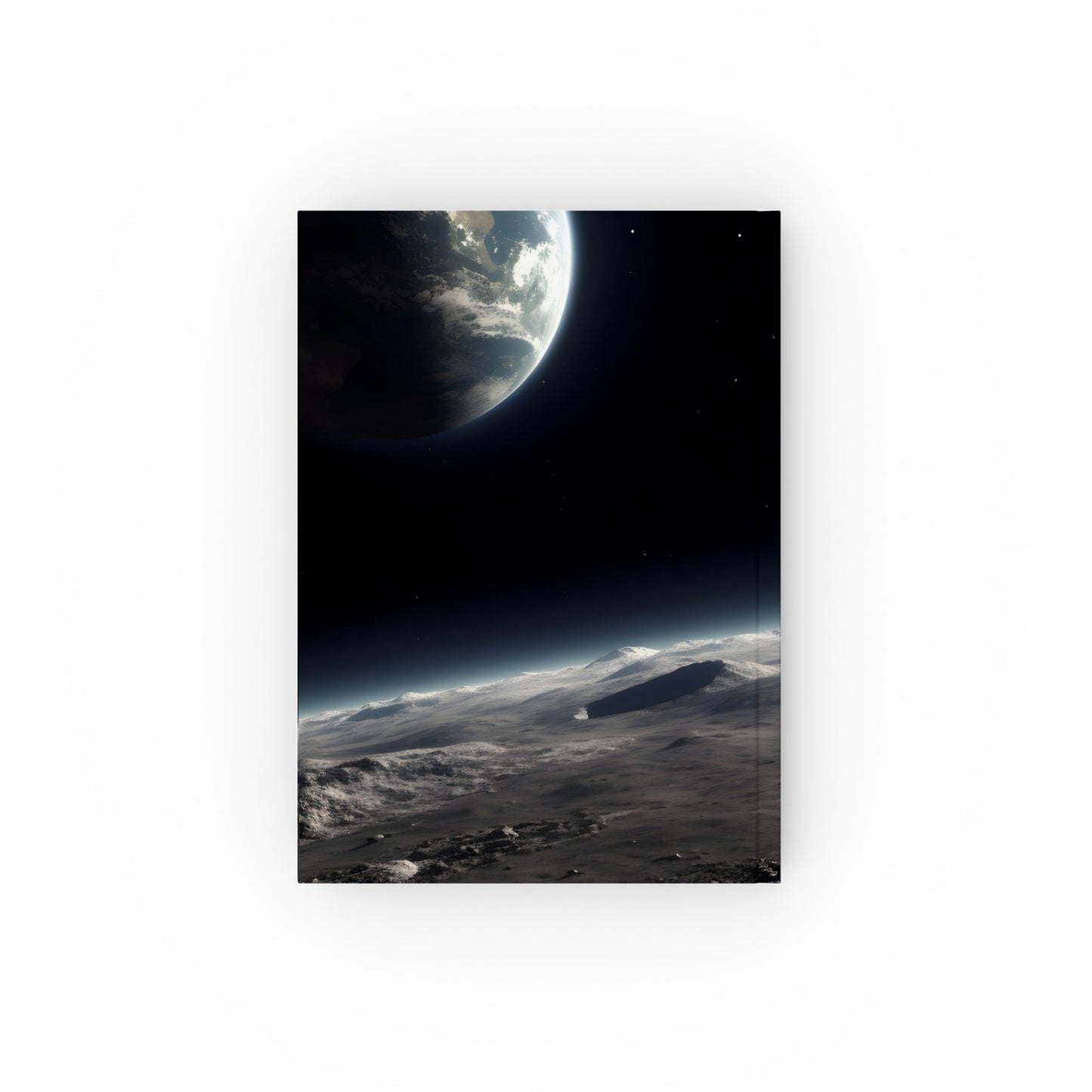 "Earth From Above Journal: Stunning view of Earth from space, perfect for astronomy enthusiasts and dreamers"