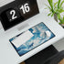 Sky Whales Grazing on Clouds — XL & XXL Desk Mat — Product Detail View 7
