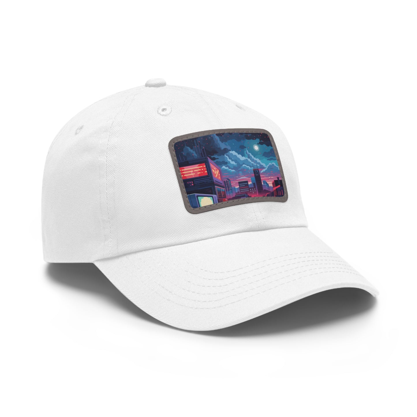 Retro Pixel Power Baseball Cap