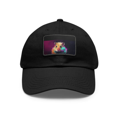 Neon Hamster Bliss Baseball Cap