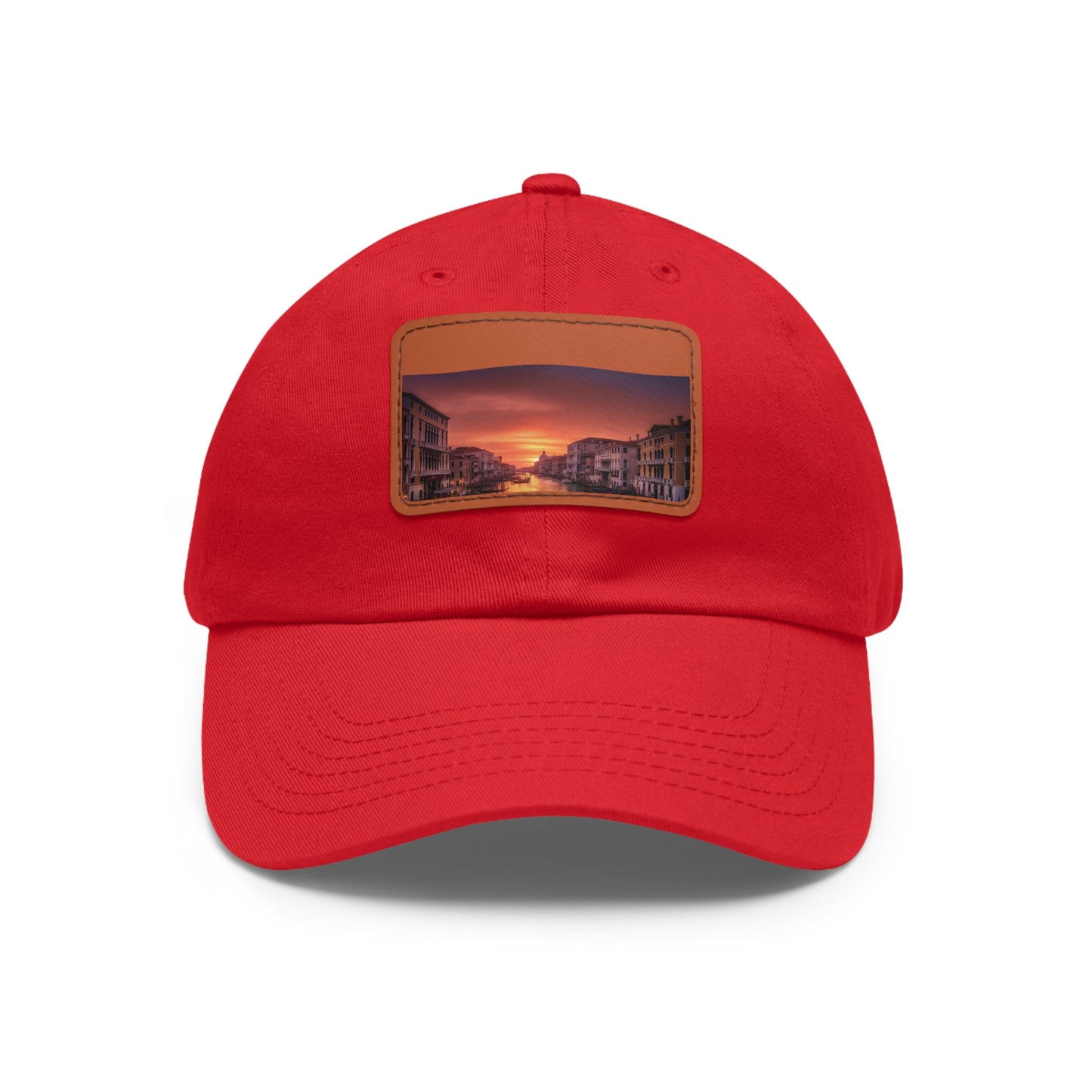 Vibrant Venetian Sunset Baseball Cap