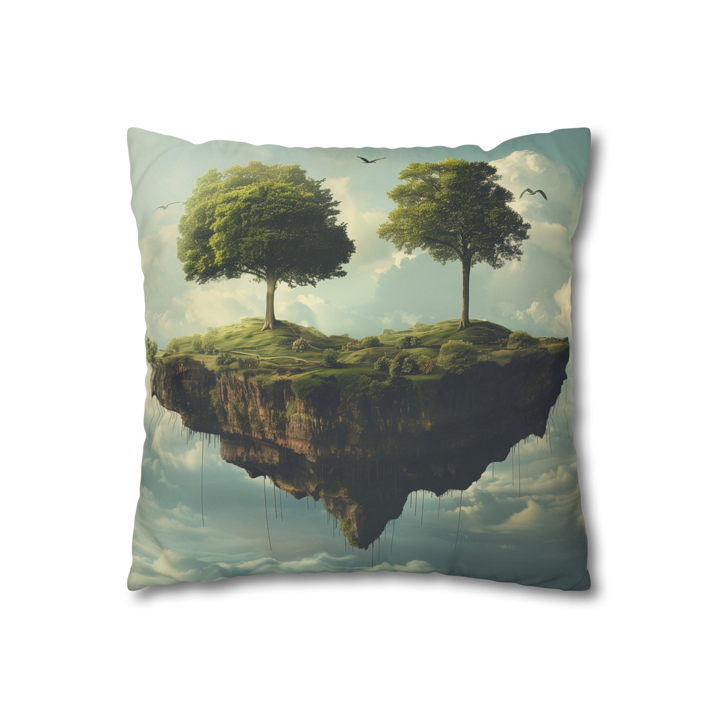 Dreamscape Escape Pillowcase - Surreal landscape design, high-quality material, comfortable & stylish. Perfect for all seasons, makes a great gift. Explore your dreams with this captivating pillowcase.