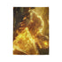Golem of Glass & Gold Rising from Earth — Plush Fleece Throw Blanket — Product Detail View 10