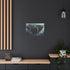 Floating Islands Orbiting a Volcano Stretched Canvas Wall Art