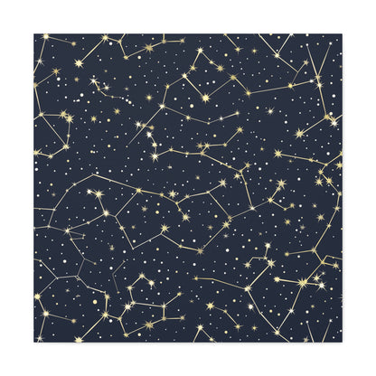 Celestial Wonder Canvas: Starry Night Sky | Canvas | Art & Wall Decor, Canvas, Fall Picks, Hanging Hardware, Home & Living, Indoor, Top Spring Products, Valentine's Day promotion | Prints with Passion