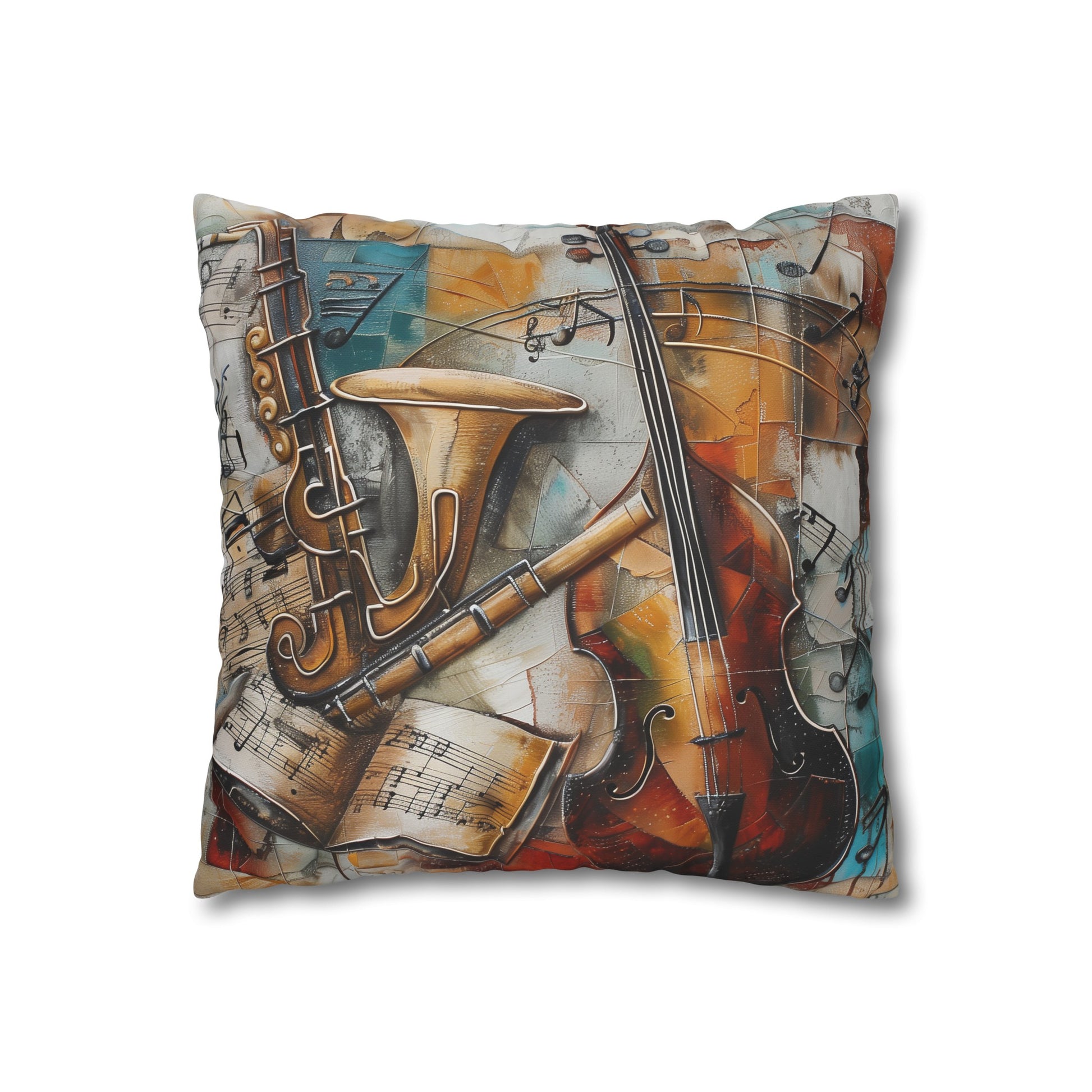 "Symphony of Sleep Musical Pillowcase - High-quality material, stylish design, perfect for all seasons, great gift. Shop now!"