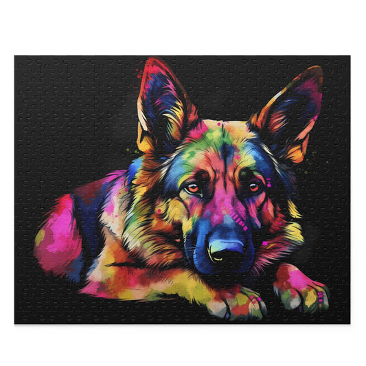 German Shepherd Love Puzzle | Puzzle | Back-to-School, Fall Picks, Games, Holiday Picks, Home & Living, Puzzles, TikTok, Valentine's Day, Valentine's Day Picks | Prints with Passion