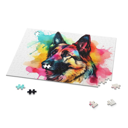 Adorable German Shepherd Jigsaw Puzzle