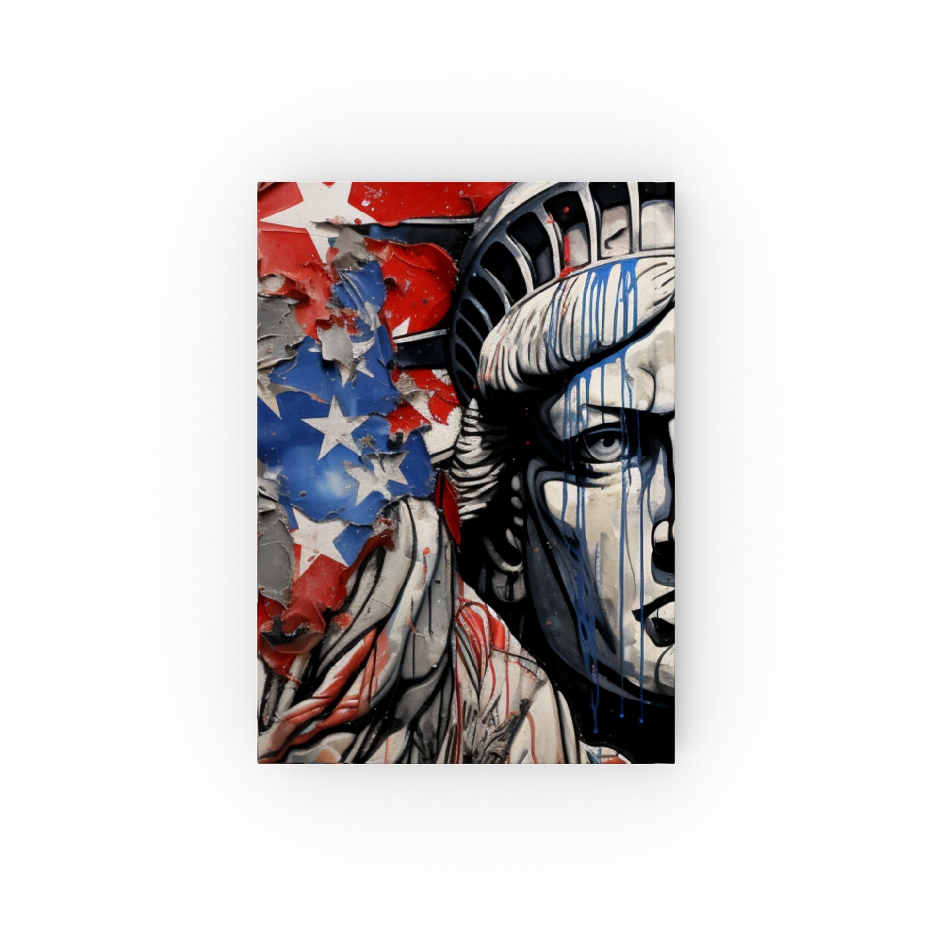 "American Spirit: A Patriotic Sketchbook - High-quality journal for sketching, doodling, and capturing thoughts. Perfect gift for USA lovers! Shop now."