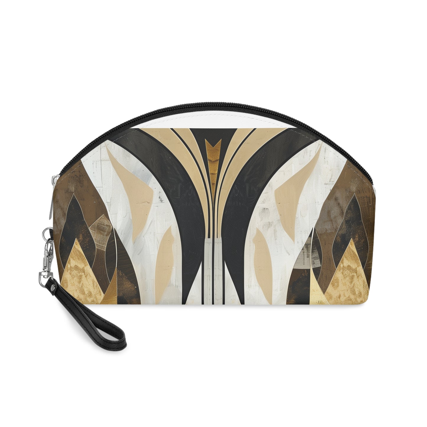 Chic Abstract Deco Makeup Bag | Makeup Bag | Accessories, All Over Print, AOP, Cosmetics, Pouches, Sublimation, Travel Accessories, With zipper | Prints with Passion