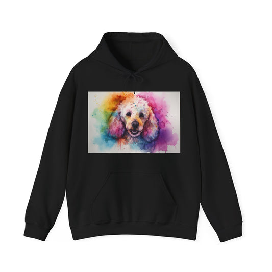 Pom Pom Poodle Line Drawing Hoodie | Hoodies | DTG, Hoodies, Men's Clothing, Regular fit, Unisex, Women's Clothing | Prints with Passion