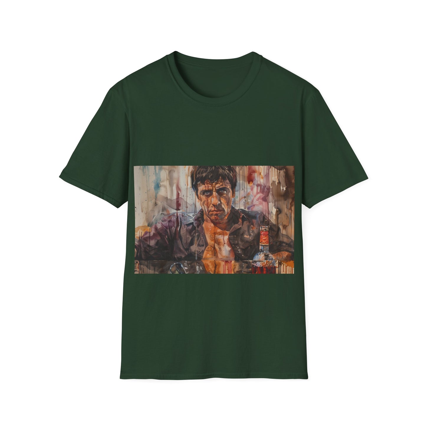 Scarface Watercolor Tony Montana Tee