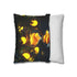 Hourglass Tree with Glowing Fruit Double-Sided Square Cushion Cover