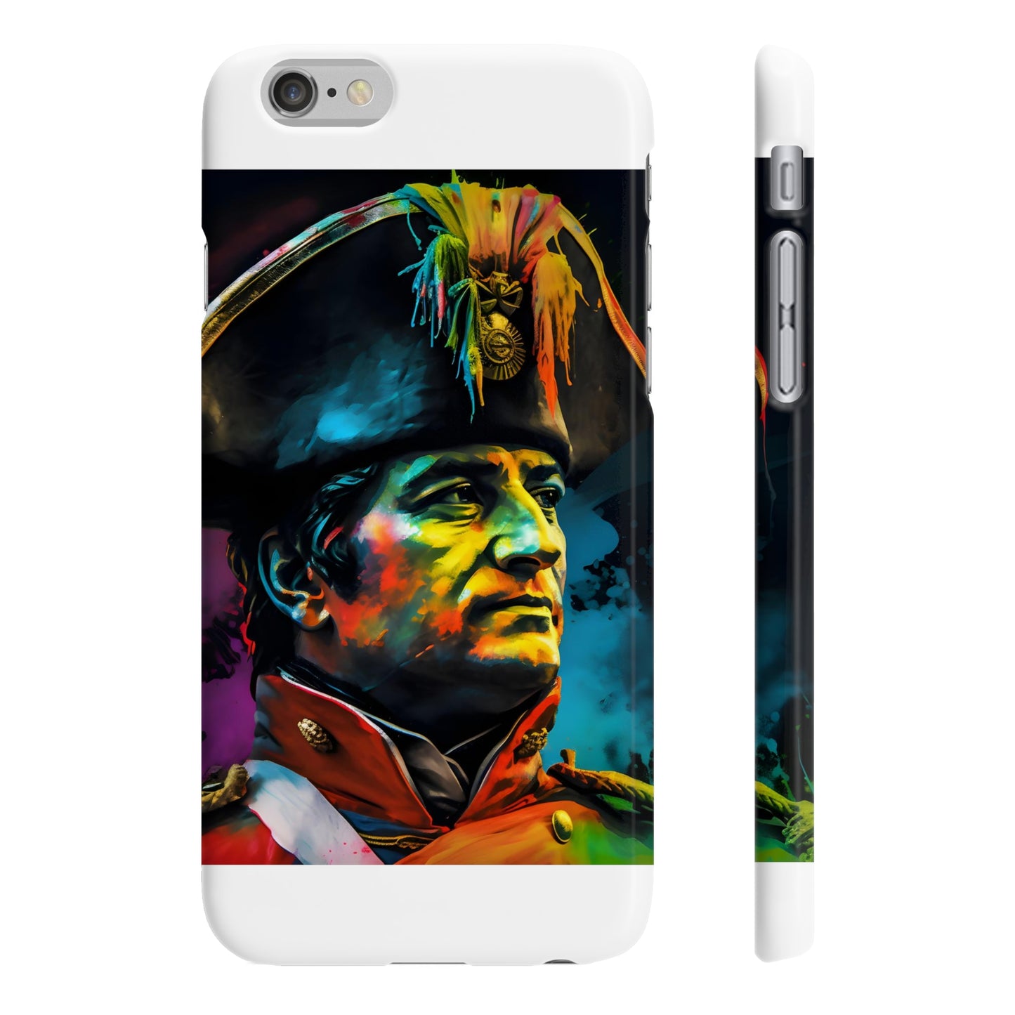 Neon Emperor: A Napoleon Phone Case