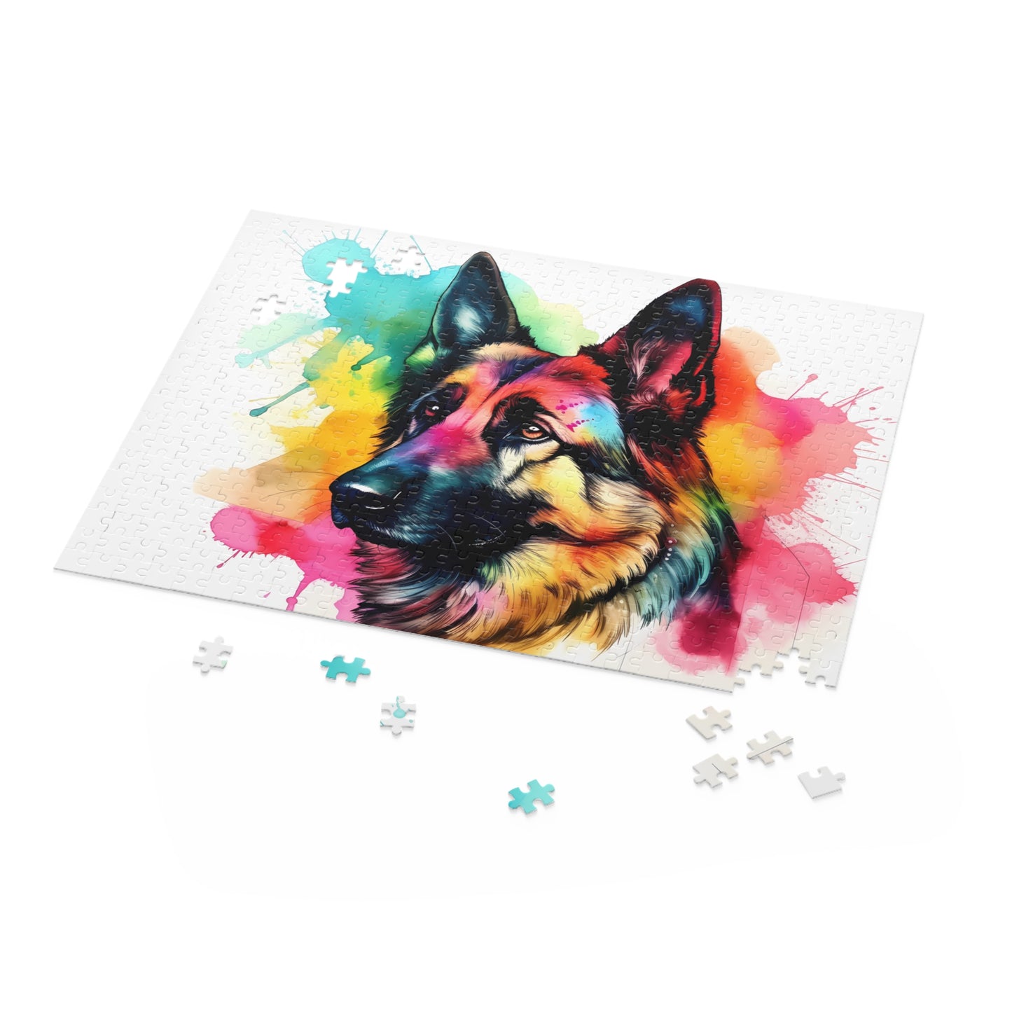 Adorable German Shepherd Jigsaw Puzzle