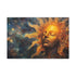 Sun God Painted with Nebulae — Canvas Wall Art — Front Gallery-Wrapped Canvas View