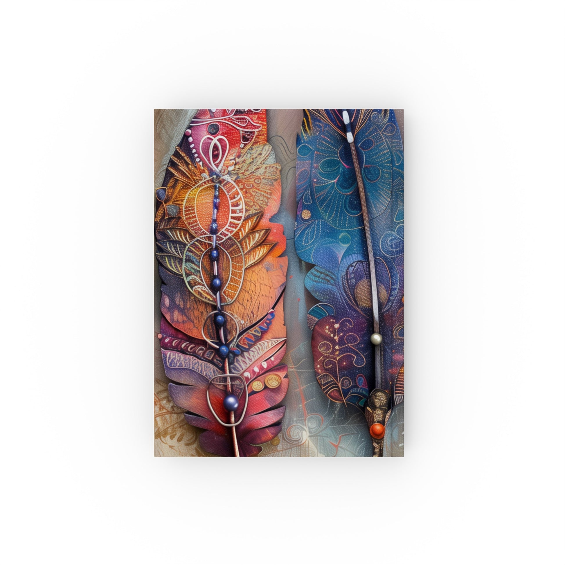 Bohemian Feather Journal - High-Quality & Stylish Gift for Dreamers