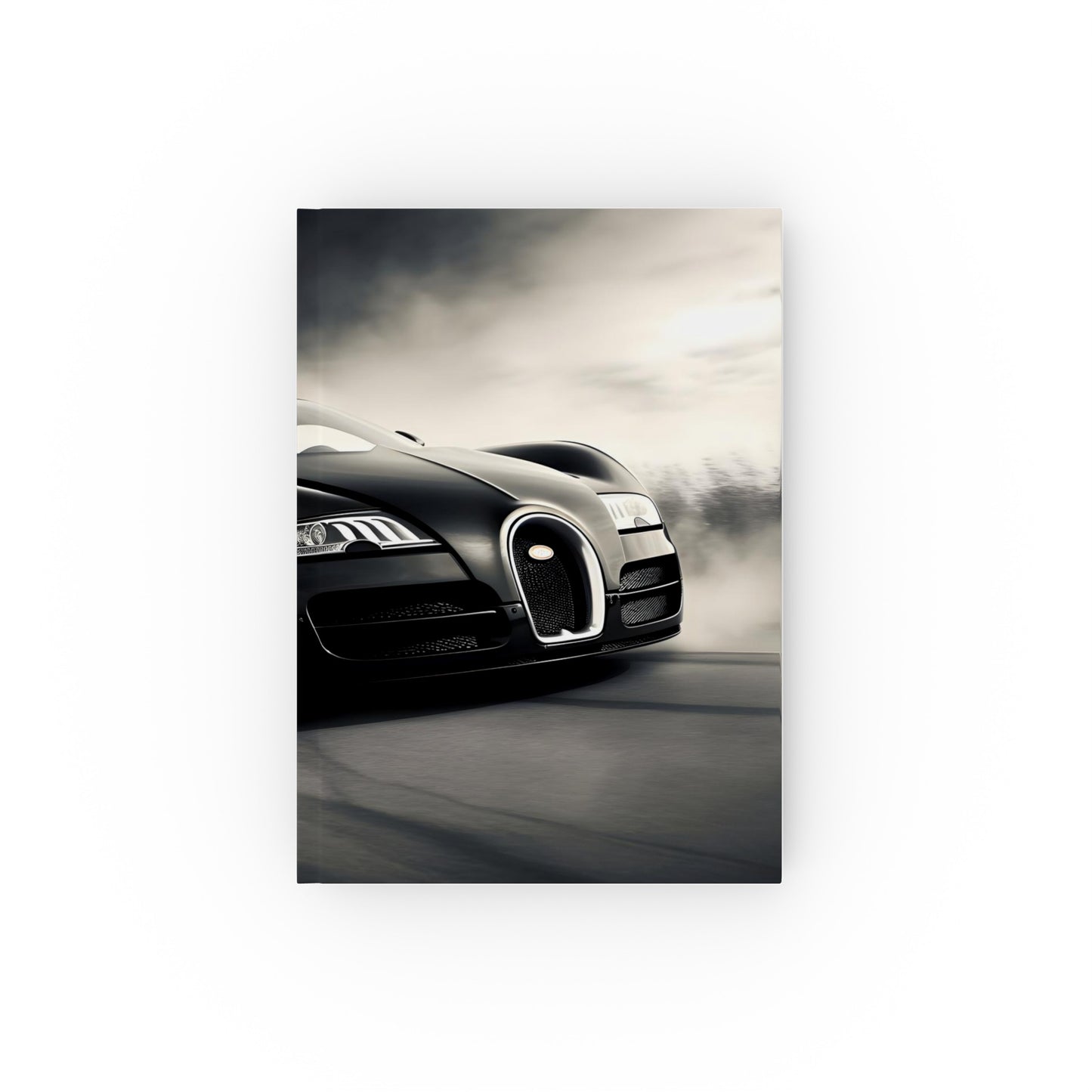 "Bugatti Dreams Journal: Sleek High-Octane Design, Perfect Gift for Speed Enthusiasts"