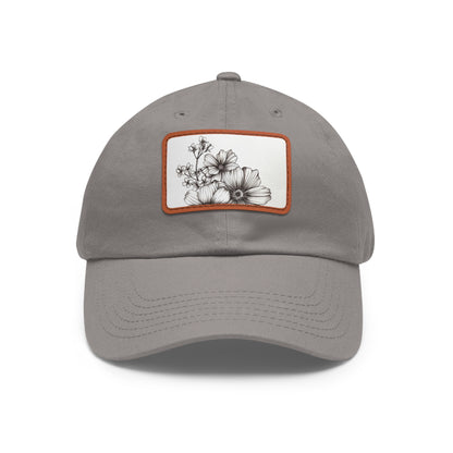 Blossom Blooms HandDrawn Baseball Cap