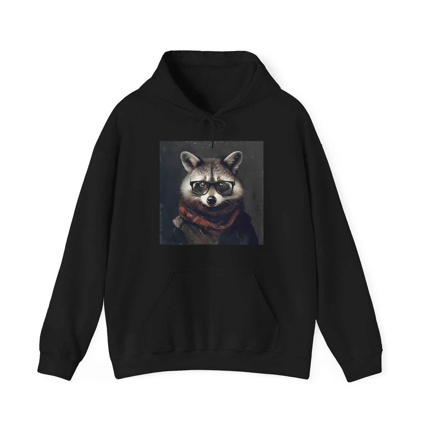 Masked Mischief: Embrace Quirky Hipster Raccoon Hoodie with Sloggi Zero Feel | Hoodies | DTG, Hoodies, Men's Clothing, Regular fit, Unisex, Women's Clothing | Prints with Passion