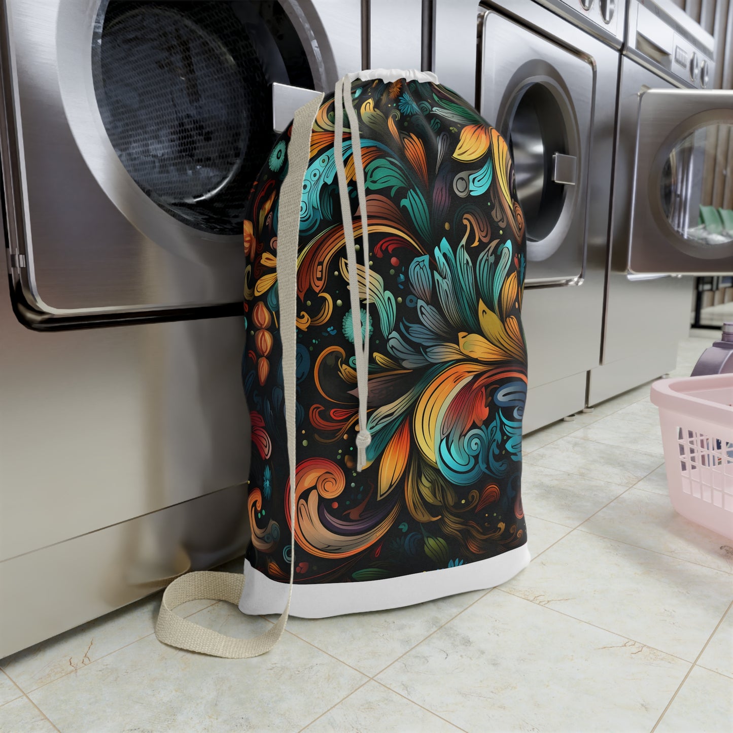 Isomorphic Design Laundry Bag | Home Decor | Accessories, All Over Print, AOP, Bags, Laundry, Sublimation | Prints with Passion