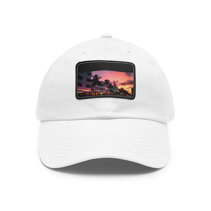 Miami Sunset Horizon Baseball Cap