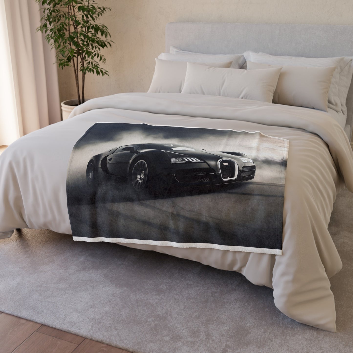 this blanket is perfect for any car enthusiast or speed lover.
Embrace the thrill of pure speed with our Velocity Dreams Blanket. A sleek Bugatti