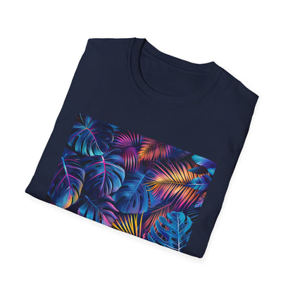 Tropical Radiance: A Neon Jungle Paradise