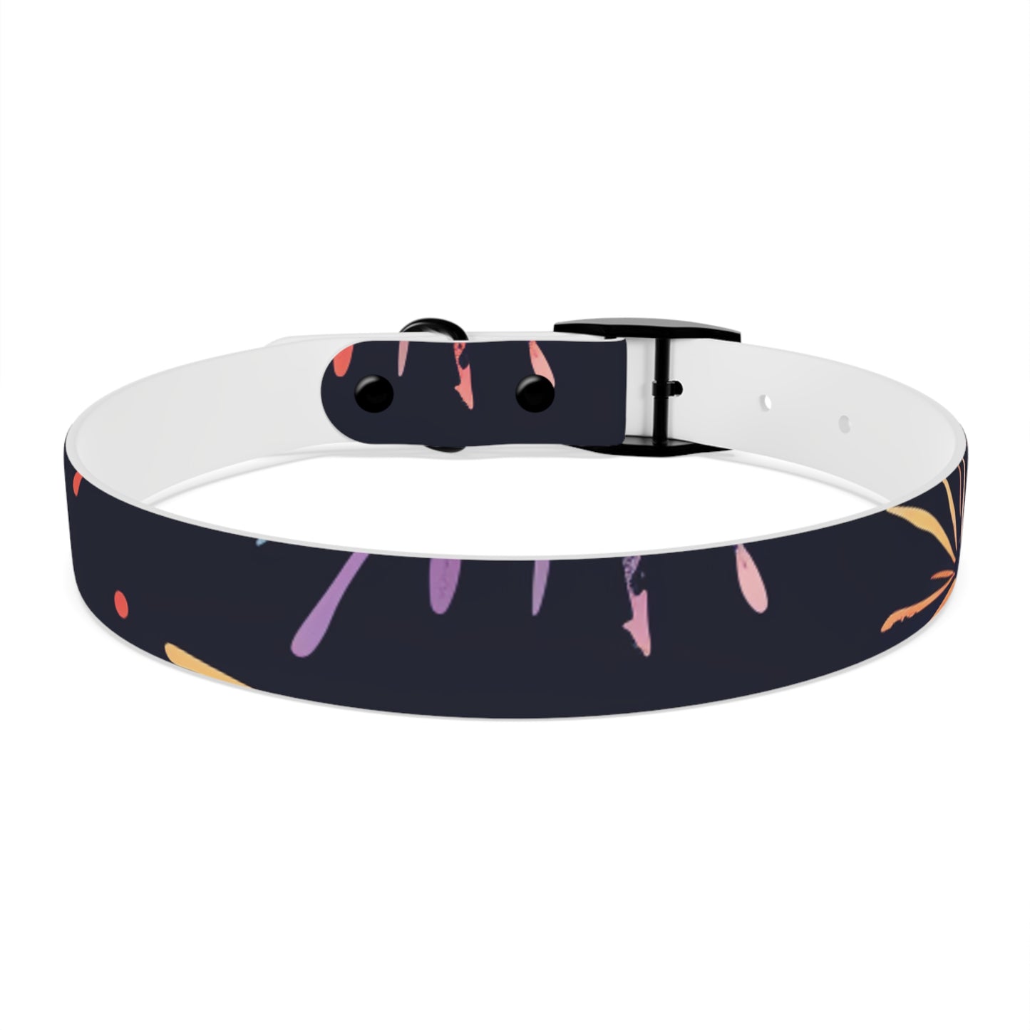 Festive Fireworks Dog Collar