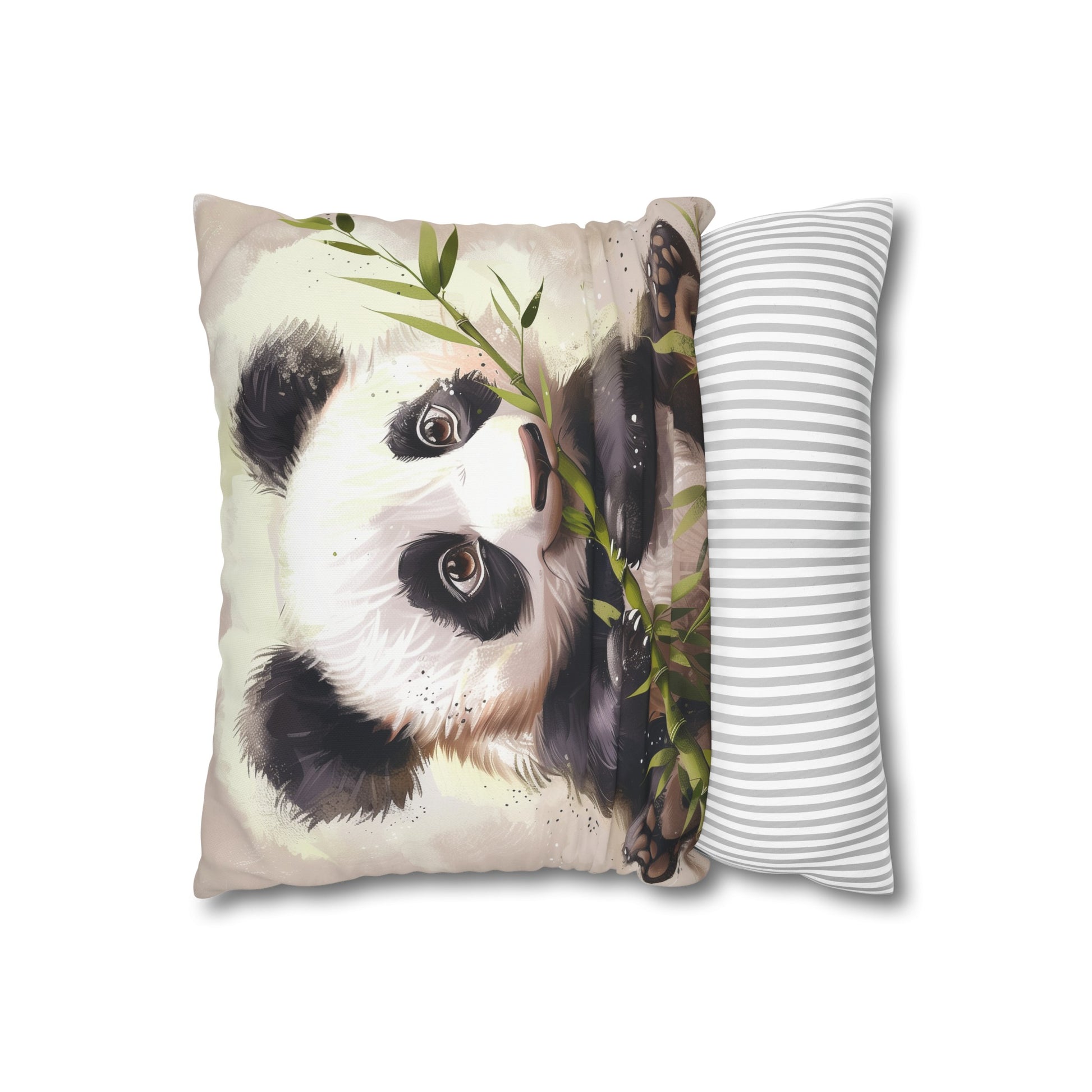 "Adorable Panda Bamboo Dreams Pillowcase - High-Quality, Comfortable, and Stylish Sleep Accessory for Panda Lovers of All Ages - Makes a Great Gift"