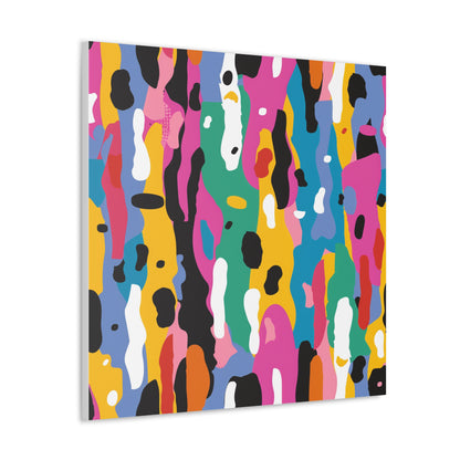 Vibrant Abstract Canvas Art