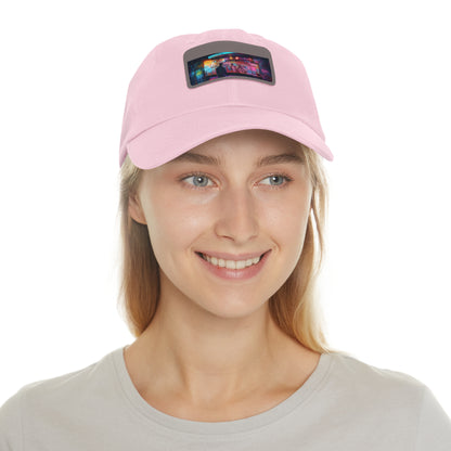 Neon Watercolor Splash Baseball Cap