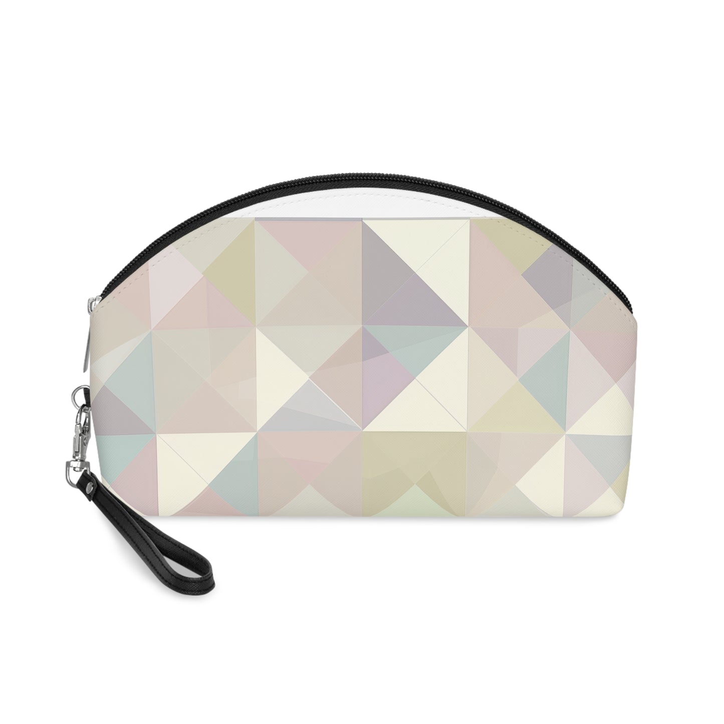 Pastel Geometrics Makeup Bag | Makeup Bag | Accessories, All Over Print, AOP, Cosmetics, Pouches, Sublimation, Travel Accessories, With zipper | Prints with Passion