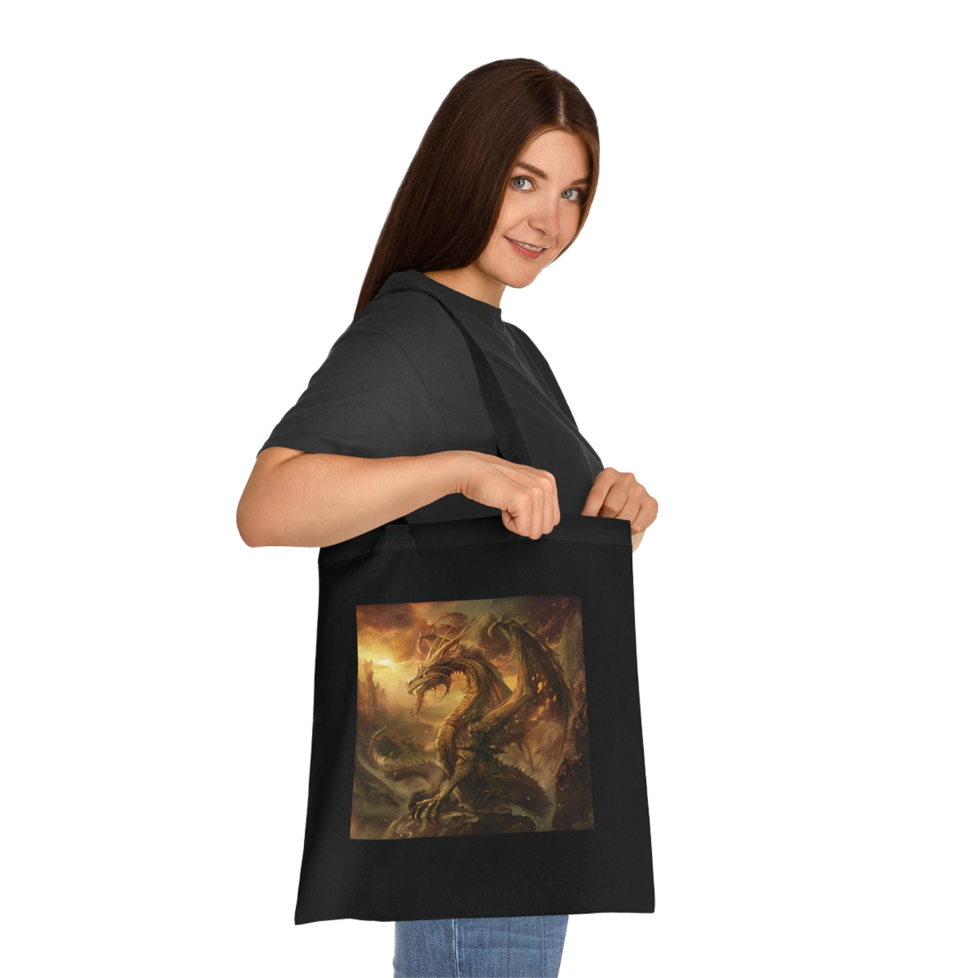 Dragonfire Tote Bag | Tote Bag | Accessories, Bags, Cotton, DTG, Totes | Prints with Passion