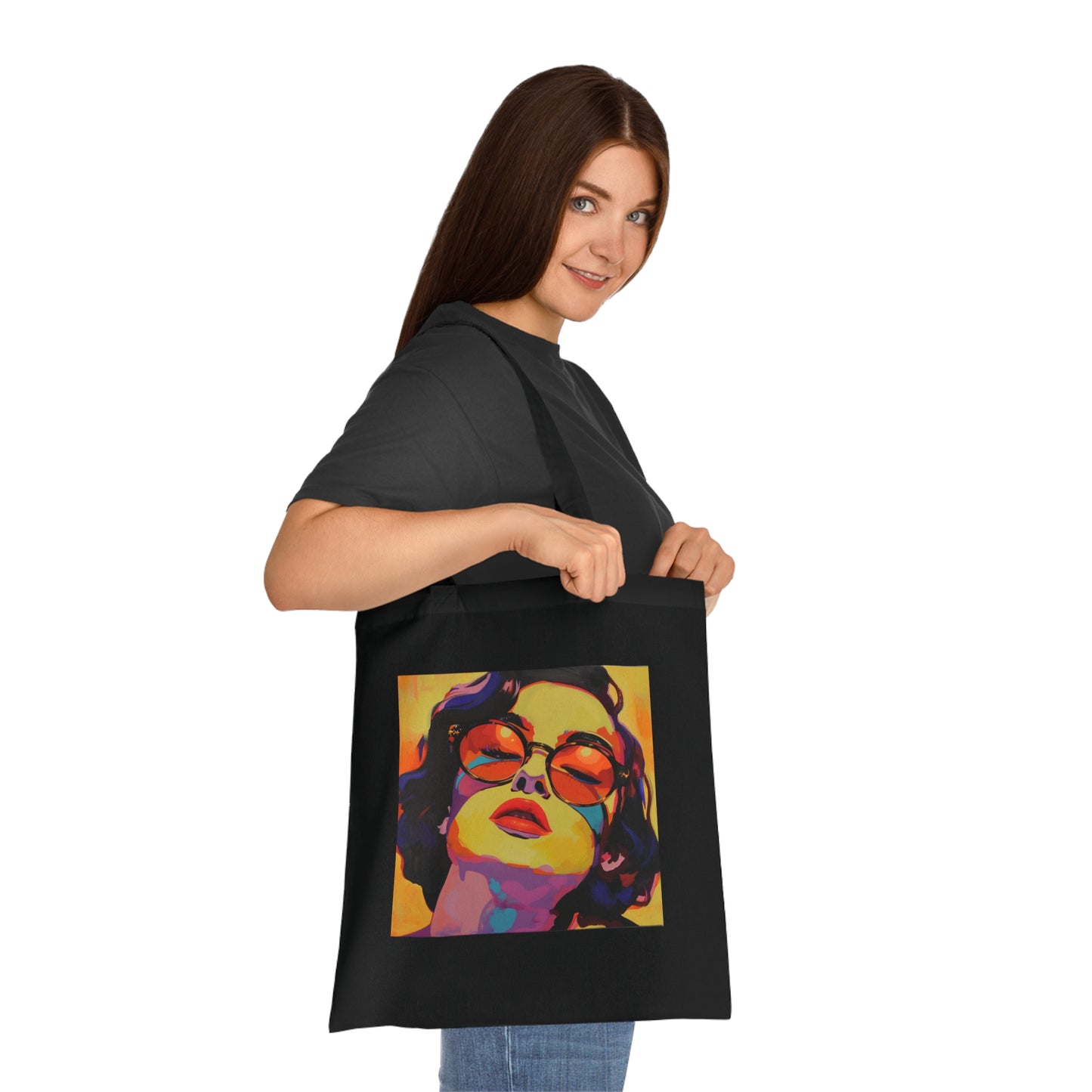 Pop Art Attitude Tote Bag | Tote Bag | Accessories, Bags, Cotton, DTG, Totes | Prints with Passion