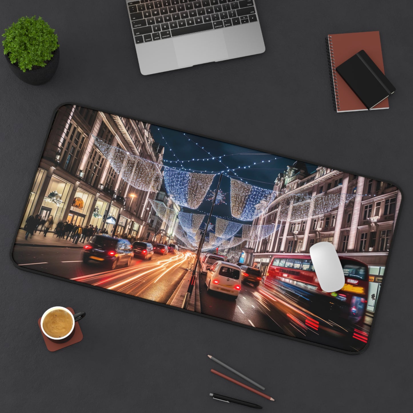 Oxford Street Desk Mat Luxe | Desk Mat | Accessories, Back-to-School, Desk, Fall Bestsellers, Home & Living, Mouse pad, Mouse Pads, Mousepad, Seasonal Picks, Stationery, TikTok | Prints with Passion