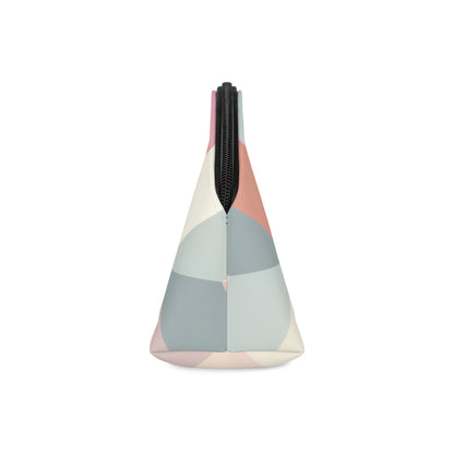 Chic Pastel Geometrics Makeup Bag