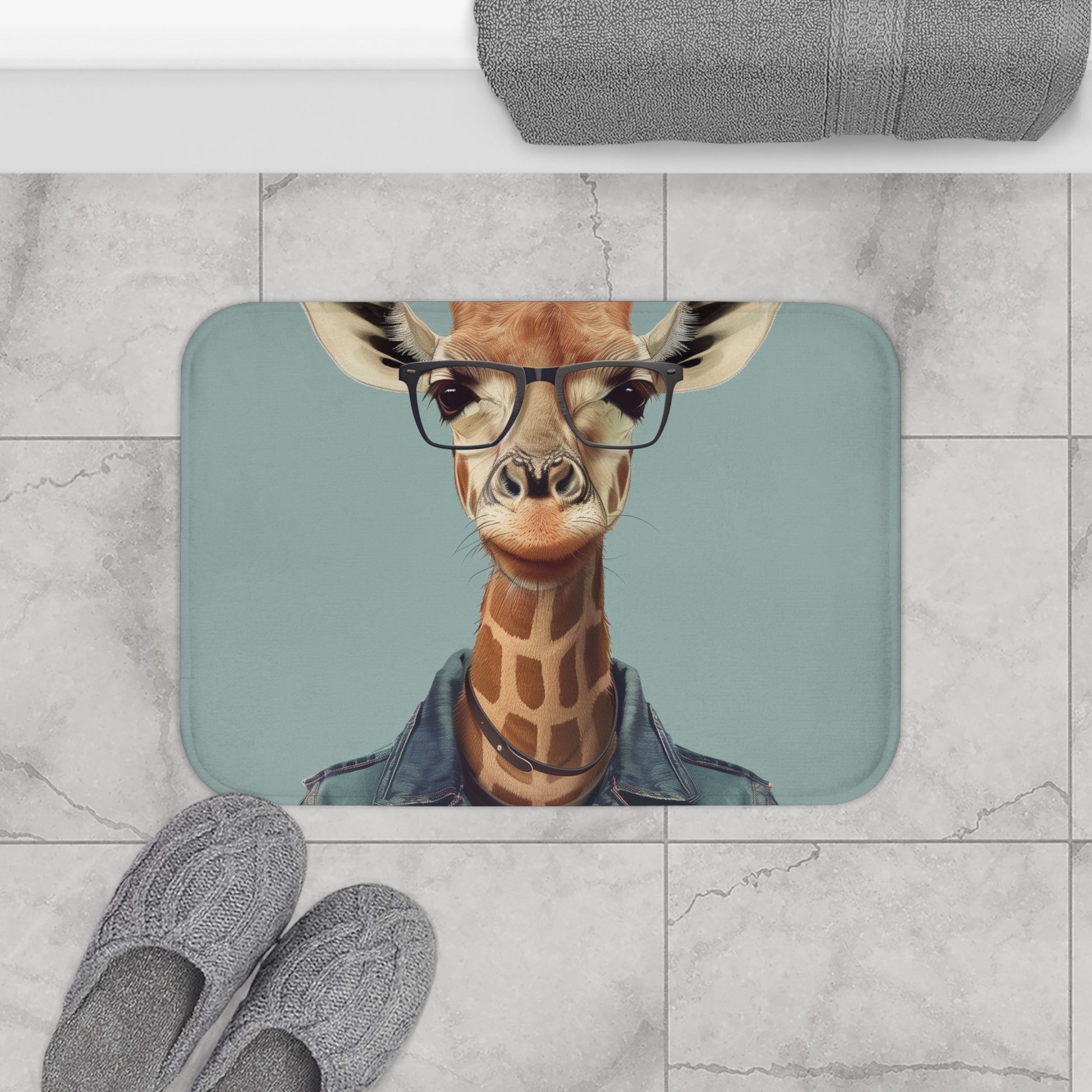 Giraffe Style Bath Mat | Bath Mats | Bath, Bathroom, Home & Living, Indoor, Sublimation | Prints with Passion