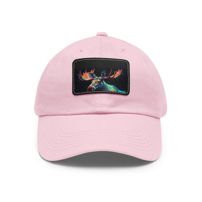 Wild and Beautiful Moose Watercolor Baseball Cap