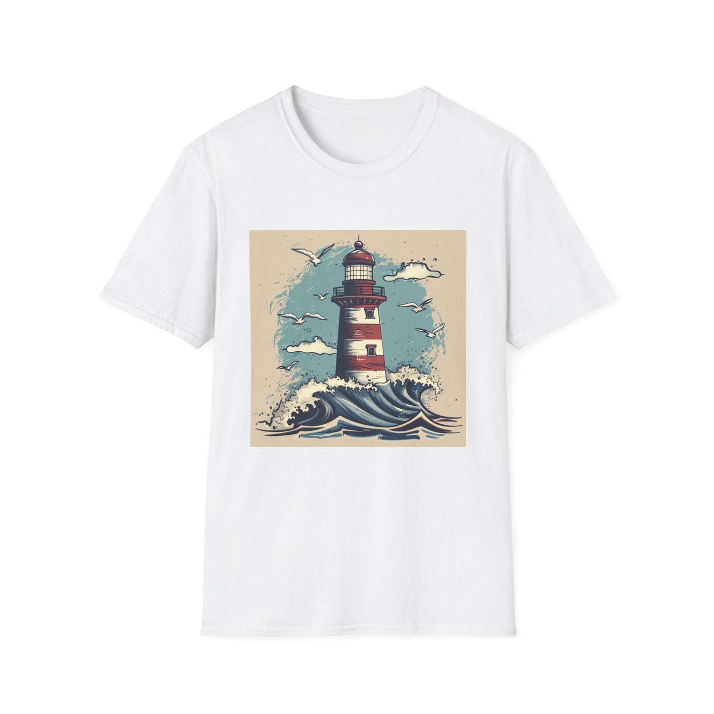 Beacon of Resilience: A Hand-Drawn Lighthouse Journey