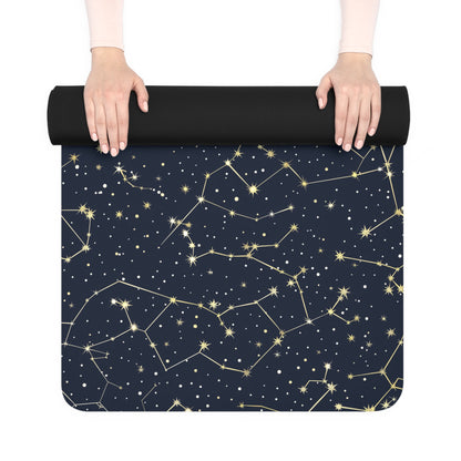 Starry Night Rubber Yoga Mat