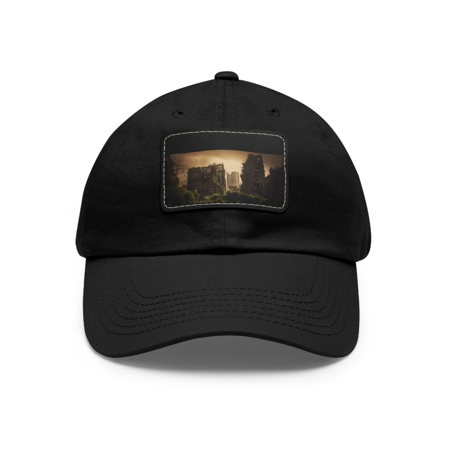 Twilight Ruins Embroidered Baseball Cap