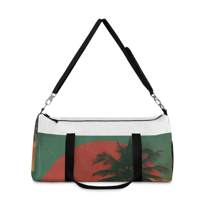 Sunset Palm Tree Duffel